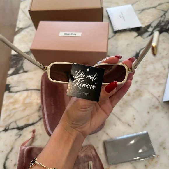 Miu Miu Women's Sunglasses (Model: OMU 11ZS) - Picture 6 of 6